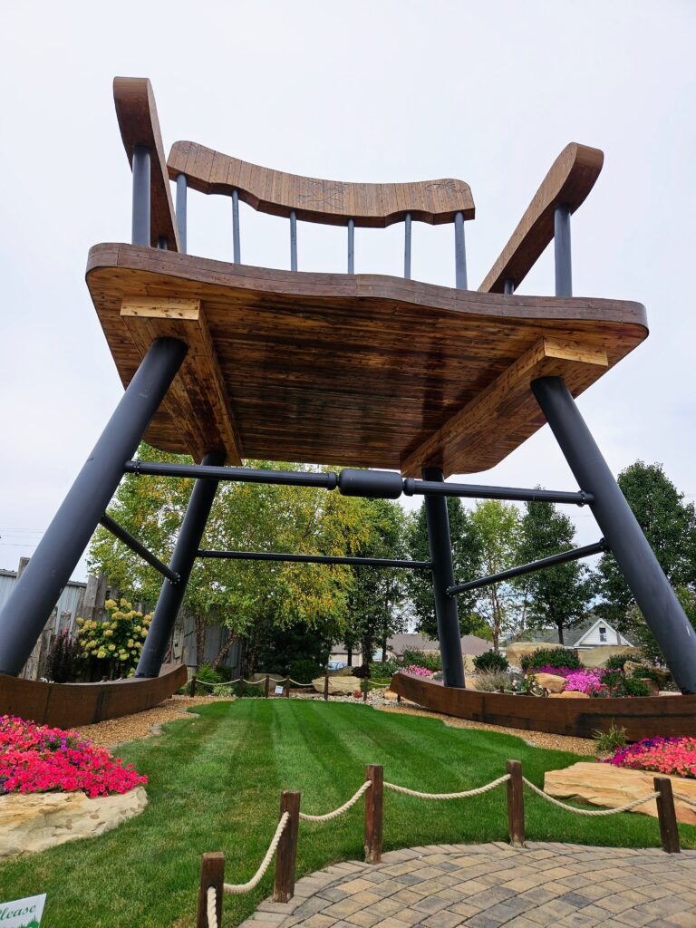 World's Largest Rocking Chair in Casey, Illinois.
